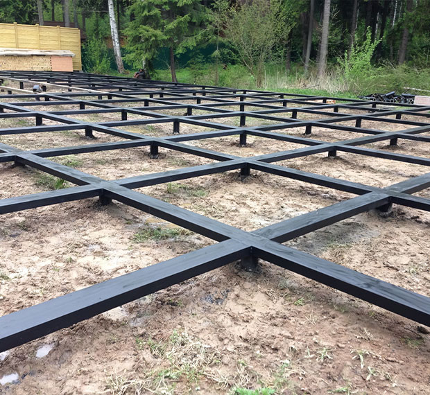 Расчёт количества винтовых свай для фундамента в Алзамае